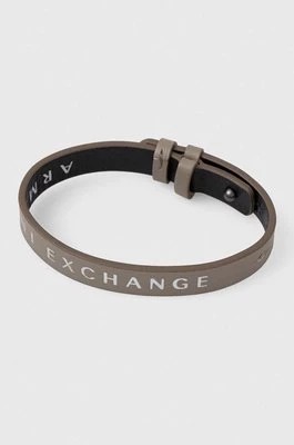 Zdjęcie produktu Armani Exchange bransoletka skórzana męska