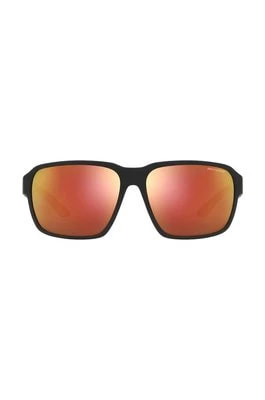 Zdjęcie produktu Armani Exchange okulary przeciwsłoneczne męskie kolor czarny