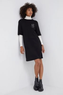 Zdjęcie produktu Armani Exchange - Sukienka bawełniana 8NYADX YJG3Z