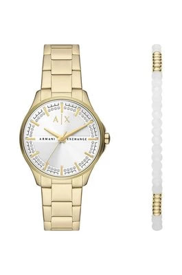 Zdjęcie produktu Armani Exchange zegarek damski kolor złoty