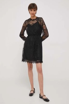 Zdjęcie produktu Artigli sukienka kolor czarny mini rozkloszowana