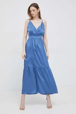 Zdjęcie produktu Artigli sukienka kolor niebieski maxi rozkloszowana