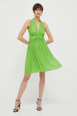 Zdjęcie produktu Artigli sukienka kolor zielony mini rozkloszowana