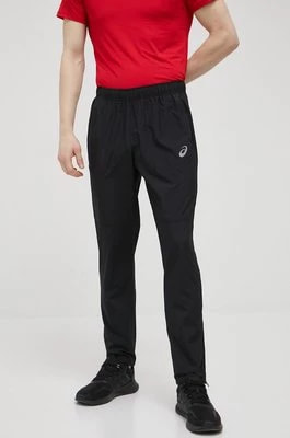 Zdjęcie produktu Asics spodnie do biegania Core Woven męskie kolor czarny