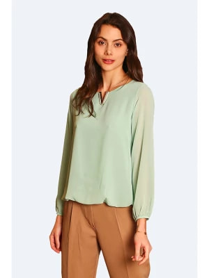 Zdjęcie produktu ASSUILI Bluzka w kolorze zielonym rozmiar: 38