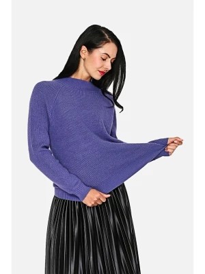 Zdjęcie produktu ASSUILI Kaszmirowy sweter w kolorze fioletowym rozmiar: 34
