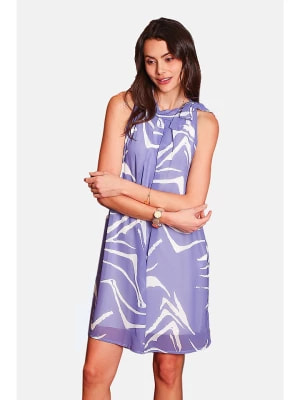 Zdjęcie produktu ASSUILI Sukienka w kolorze fioletowo-białym rozmiar: 36
