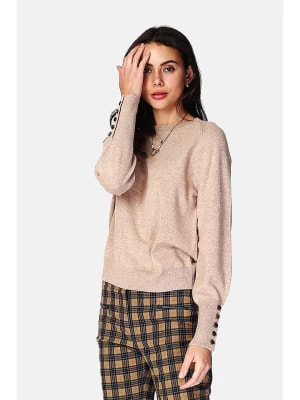 Zdjęcie produktu ASSUILI Sweter w kolorze beżowym rozmiar: 34