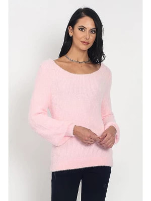 Zdjęcie produktu ASSUILI Sweter w kolorze jasnoróżowym rozmiar: 38