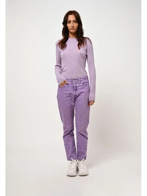 Zdjęcie produktu AUTHENTIC CASHMERE Kaszmirowy sweter "Bella" w kolorze fioletowym rozmiar: XXL