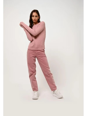 Zdjęcie produktu AUTHENTIC CASHMERE Kaszmirowy sweter "Bella" w kolorze jasnoróżowym rozmiar: M