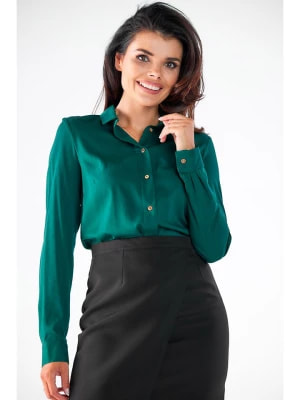 Zdjęcie produktu Awama Koszula w kolorze zielonym rozmiar: L