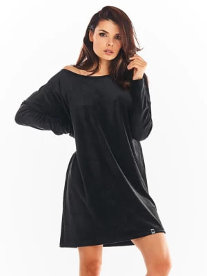 Zdjęcie produktu Awama Sukienka w kolorze czarnym rozmiar: onesize