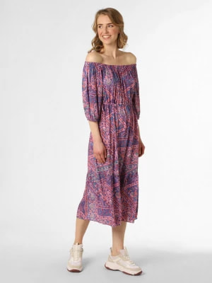 Zdjęcie produktu ba&sh Sukienka damska Kobiety wiskoza niebieski|różowy|wielokolorowy wzorzysty,