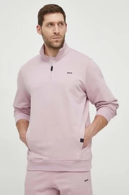 Zdjęcie produktu BALR. bluza bawełniana męska kolor różowy gładka B126B 1001
