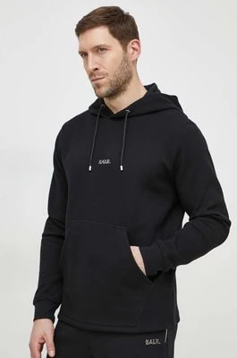 Zdjęcie produktu BALR. bluza Q-Series męska kolor czarny z kapturem z aplikacją B1261 1113