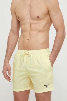 Zdjęcie produktu Barbour szorty kąpielowe kolor żółty