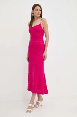 Zdjęcie produktu Bardot sukienka ADONI kolor różowy maxi rozkloszowana 57998DB3