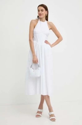 Zdjęcie produktu Bardot sukienka bawełniana KYLEN kolor biały maxi rozkloszowana 59251DB