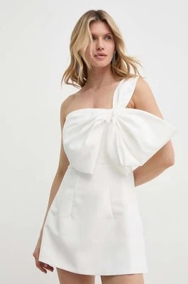Zdjęcie produktu Bardot sukienka ślubna BELLA kolor biały mini rozkloszowana 58524DB