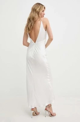Zdjęcie produktu Bardot sukienka ślubna CAPRI kolor biały maxi rozkloszowana 58316DB