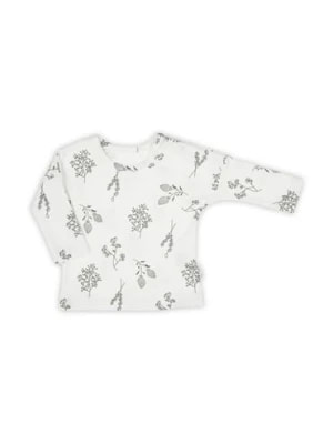 Zdjęcie produktu Bawełniana bluzka niemowlęca z motywem roślinnym Nicol