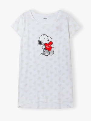 Zdjęcie produktu Bawełniana koszula nocna damska Snoopy