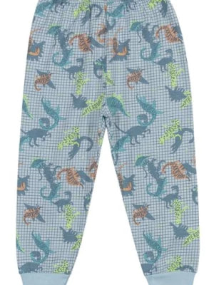 Zdjęcie produktu Bawełniane spodnie dla niemowlaka w dinozaury Quimby