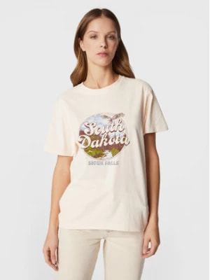 Zdjęcie produktu BDG Urban Outfitters T-Shirt 75440644 Écru Regular Fit
