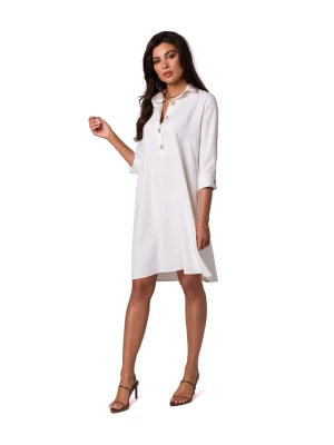 Zdjęcie produktu Be Wear Sukienka w kolorze kremowym rozmiar: XL