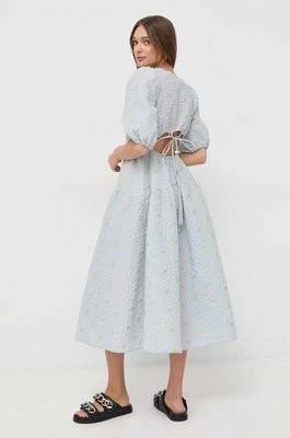 Zdjęcie produktu Beatrice B sukienka kolor niebieski midi rozkloszowana