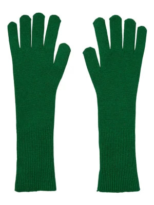 Zdjęcie produktu Becksöndergaard Rękawiczki "Woona" w kolorze zielonym rozmiar: onesize