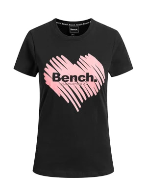 Zdjęcie produktu Bench Koszulka "Loveheart" w kolorze czarnym rozmiar: 36
