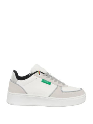 Zdjęcie produktu Benetton Sneakersy w kolorze biało-szarym rozmiar: 40