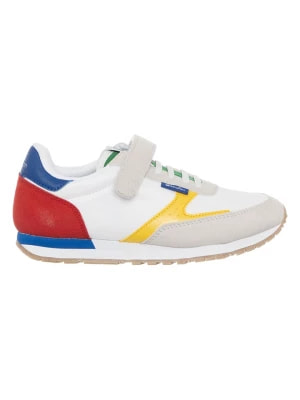 Zdjęcie produktu Benetton Sneakersy w kolorze białym ze wzorem rozmiar: 32