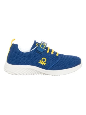 Zdjęcie produktu Benetton Sneakersy w kolorze niebiesko-żółtym rozmiar: 33