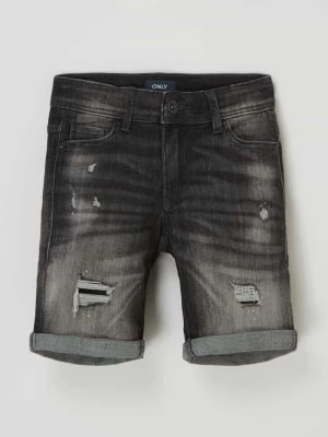 Zdjęcie produktu Bermudy jeansowe z dodatkiem streczu model ‘Neal’ Only