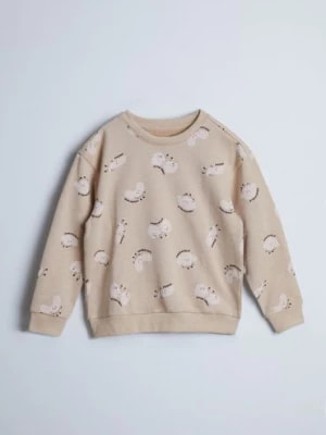 Zdjęcie produktu Beżowa bluza dla dziecka - makaroniki - Limited Edition