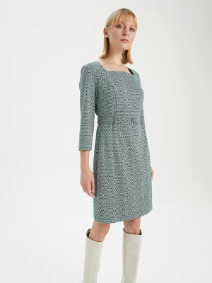 Zdjęcie produktu BGN Sukienka w kolorze morsko-białym rozmiar: 38