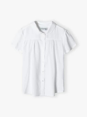 Zdjęcie produktu Biała elegancka koszula dziewczęca z krótkim rękawem - Max&Mia Max & Mia by 5.10.15.