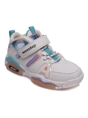 Zdjęcie produktu Białe młodzieżowe buty sportowe dla chłopca Weestep