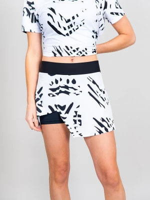 Zdjęcie produktu BIDI BADU Spódnica tenisowa "Melbourne" w kolorze biało-czarnym rozmiar: S