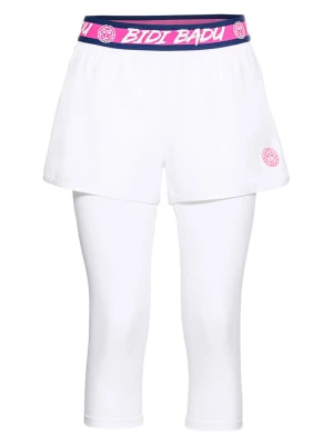 Zdjęcie produktu BIDI BADU Szorty sportowe 2w1 "Kara" w kolorze białym rozmiar: XS