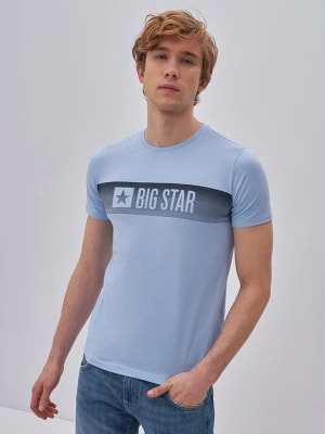Zdjęcie produktu BIG STAR T-shirt w kolorze jasnoniebieskim rozmiar: L
