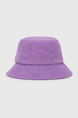 Zdjęcie produktu Billabong kapelusz bawełniany kolor fioletowy bawełniany