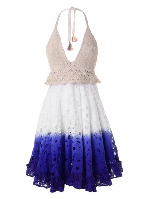 Zdjęcie produktu BLE Sukienka w kolorze biało-niebieskim rozmiar: L/XL