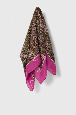 Zdjęcie produktu Blugirl Blumarine chusta damska kolor różowy wzorzysta PA4026.T0300