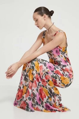 Zdjęcie produktu Blugirl Blumarine sukienka jedwabna maxi rozkloszowana RA4189.T3079
