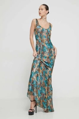 Zdjęcie produktu Blugirl Blumarine sukienka jedwabna maxi rozkloszowana RA4189.T3079