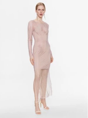 Zdjęcie produktu Blugirl Blumarine Sukienka koktajlowa RA3184-J6633 Różowy Regular Fit